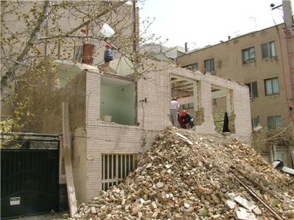 تخریب و خاکبرداری در مازندران