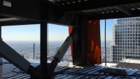 کاربرد مهاربند مقاوم در برابر کمانش در برج Wilshire Grand کاربرد مهاربند مقاوم در برابر کمانش در برج Wilshire Grand