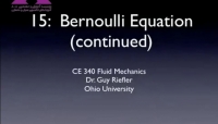 آمادگی آزمون بین المللی FE و PE بخش fluid mechanics دانشگاه Ohio University استاد Riefler قسمت Bernoullli Equation3 مکانیک سیالا آمادگی آزمون بین المللی FE و PE بخش fluid mechanics دانشگاه Ohio University استاد Riefler قسمت Bernoullli Equation3 مکانیک سیالا