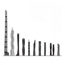 برج های مارپیچ،  Twisted Towers