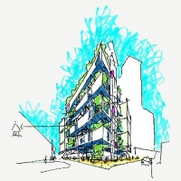 مرکز سرطان کودکان-ریچارد راجرز(پروژه1)