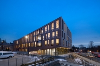 Leers Weinzapfel completes America's first cross-laminated timber Leers Weinzapfel completes America's first cross-laminated timber
