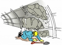 حوادث حین گودبرداری و حفاری