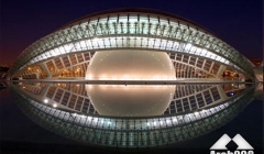 خانه اپرا Opera House شهرک علوم و هنر والنسیای اسپانیا ، شاهکاری از سانتیاگو کالاتراوا خانه اپرا Opera House شهرک علوم و هنر والنسیای اسپانیا ، شاهکاری از سانتیاگو کالاتراوا