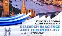 پنجمین کنفرانس بین المللی پژوهش در علوم و تکنولوژی – انگلستان