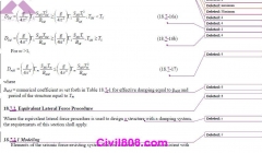 الزامات طرح لرزه ای برای ساختمان های حاوی سیستم های اتلاف انرژی بر اساس ASCE7-16 بخش دوم