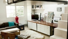 تصاویری زیبا از طراحی نیم طبقه در فضای ساختمان-1 تصاویری زیبا از طراحی نیم طبقه در فضای ساختمان-1