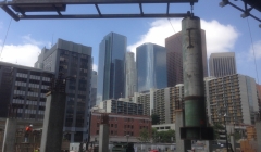 پروژه ساختمانی برج دادگاه ایالتی لس آنجلس (اسکلت فلزی) همراه با سیستم مهاربند جانبی BRB بخش دوم