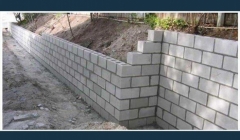 مقاله تحلیلی: ساخت دیوارهای حائل با بلوک بتنی
