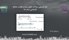ایبوک ۲۱۴: حل تشریحی سوالات تحلیل سازه و مقاومت مصالح، ارشد ۹۸ ایبوک ۲۱۴: حل تشریحی سوالات تحلیل سازه و مقاومت مصالح، ارشد ۹۸