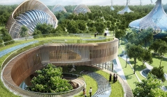 دهکده ای زیبا سازگار با محیط زیست