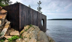 غار SAUNA ساخته شده  توسط پارتیزان ها