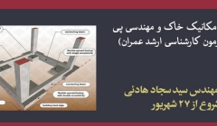 دوره آنلاین مکانیک خاک و مهندسی پی (آمادگی آزمون کارشناسی ارشد عمران) دوره آنلاین مکانیک خاک و مهندسی پی (آمادگی آزمون کارشناسی ارشد عمران)