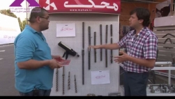 بازدید از غرفه شرکت پویان گستر ، سازنده و مجری اتصالات سر به سر میلگرد  به روش سرد با کوپلینگ، روش جوش سر به سر میلگرد با فرآیند GPW و کاشت میلگرد، در شانزدهمین نمایشگاه بین المللی صنعت ساختمان بخش دوم