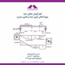 فیلم آموزش تحلیل سازه (ویژه آمادگی آزمون ارشد و دکتری عمران)