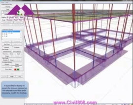 معرفی نرم افزار StereoSTATIKA قدرتمند مدلسازی، تحلیل، طراحی با قابلیت های گرافیکی و رسم نمودار های لنگر و برش و تغییر شکل و ... بر اساس آیین نامه Eurocode