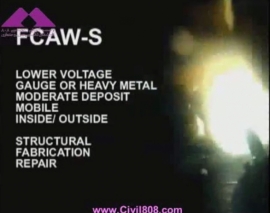 فیلم آموزشی آموزش جوشکاری با فرآیند FCAW از فرآیند جوشکاری قوسی با مفتول تو پودری 0 تا 100 توسط استاد معروف جوشکار steve bliele 