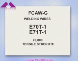 فیلم آموزشی آموزش جوشکاری با فرآیند FCAW از فرآیند جوشکاری قوسی با مفتول تو پودری 0 تا 100 توسط استاد معروف جوشکار steve bliele که توسط انجمن جوش آمریکا (AWS) سفارش ساخت آن داده شده است. بخش دوم