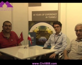 بازدید از شرکت بین المللی TIS ترکیه ای در زمینه تولید و اجرای جداساز لرزه ای پاندولی یا FPS در شانزدهمین نمایشگاه بین المللی صنعت ساختمان. بخش اول