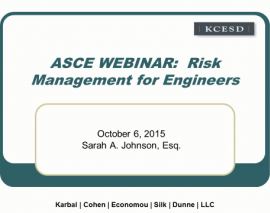 راهنمای مدیریت ریسک ASCE برای مهندسان راهنمای مدیریت ریسک ASCE برای مهندسان