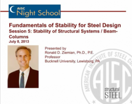 اصول پایداری سازهای در طراحی سازههای فولادی – قسمت سوم اصول پایداری سازهای در طراحی سازههای فولادی – قسمت سوم