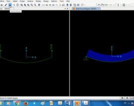 حل چند مثال از کابلها با SAP2000 حل چند مثال از کابلها با SAP2000