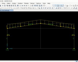 طراحی سازه های فولادی در sap2000 v19 - قسمت اول طراحی سازه های فولادی در sap2000 v19 - قسمت اول