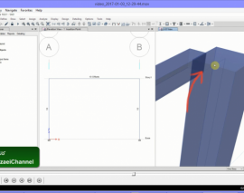 نحوه مدل ‌نمودن تیر بدون آکس مشترک با ستون و اثر آن در تحلیل سازه با استفاده از ETABS 2016