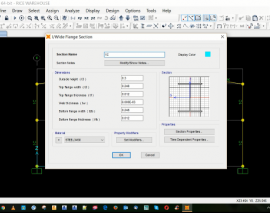 طراحی سازه فولادی یک انبار در نرم افزار SAP2000- قسمت دوم