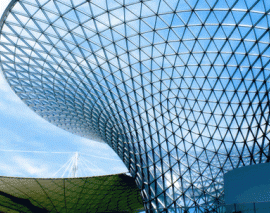 ارائه ای از دکتر محمود هریسچیان(هیئت مدیره انجمن سازه های فضاکار ایران ) در زمینه سازه های فضاکار ارائه ای از دکتر محمود هریسچیان(هیئت مدیره انجمن سازه های فضاکار ایران ) در زمینه سازه های فضاکار