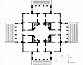 palladian villa diagram