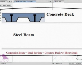 (composite_beam_e2015_0_(new طراحی تیرهای کامپوزیت در Etabs2015