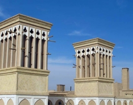 سه نوع بادگیر برای خنک سازی ساختمان های اقلیم بیابانی