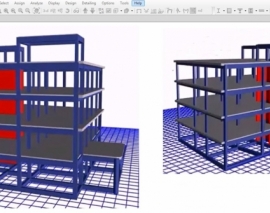 مدل سازی یک ساختمان تجاری در نرم افزار ETABS 2015 مدل سازی یک ساختمان تجاری در نرم افزار ETABS 2015