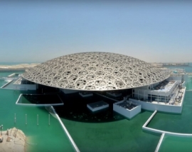 روند ساخت ده ساله موزه لوور ابوظبی روند ساخت ده ساله موزه لوور ابوظبی