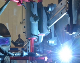 جوشکاری افقی در قطعه با موقعیت عمودی جوشکاری افقی در قطعه با موقعیت عمودی