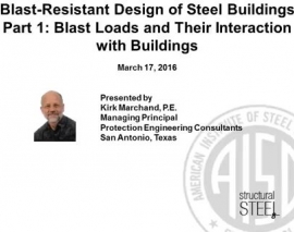 طراحی مقاوم در برابر انفجار سازه های فولادی- 1 طراحی مقاوم در برابر انفجار سازه های فولادی- 1