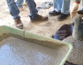 آزمایش داخل کارگاهی بتن خود تراکم شونده، آزمون میزان کارایی و روانی آزمایش داخل کارگاهی بتن خود تراکم شونده، آزمون میزان کارایی و روانی