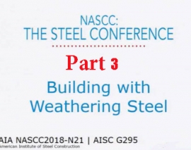 سمینار ساختمان های ساخته شده با فولاد خود حفاظ- پارت 3 سمینار ساختمان های ساخته شده با فولاد خود حفاظ- پارت 3