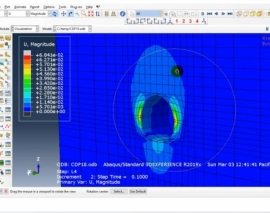 فیلم مدل سازی روش تونل زنی به روش اتریشی یا NATM به صورت سه بعدی در ABAQUS