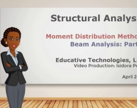 روش توزیع لنگر- تحلیل تیرها قسمت دوم (ترجمه و دوبله اختصاصی موسسه ۸۰۸)