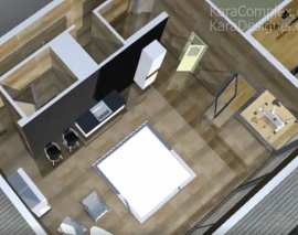 مدل سازی سه بعدی ویلا با استفاده از واقعیت افزوده