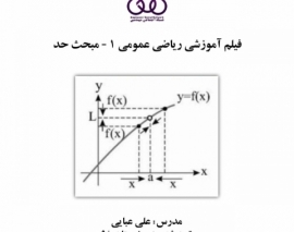 بخشی از فیلم آموزش رياضى عمومى ١- مبحث حد