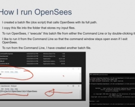 دانلود، نصب و اجرای نرم افزار OpenSees دانلود، نصب و اجرای نرم افزار OpenSees