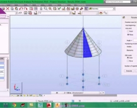 Concept drawing  Robot Structural Analysis 2015
