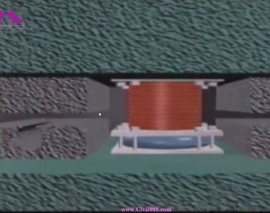 انیمیشن جداسازی لرزه ای ساختمان پارلمان نیوزیلند به همراه تفسیر wellingtown seismic base isolation retrofit project