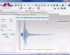آموزش SeismoStruct بخش How to get results in the Post Processor