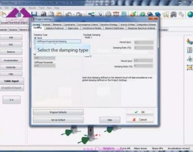 آموزش SeismoStruct بخش Project Settings