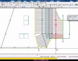 آموزش ADAPT بخش Creating middle- and column-strips for RC slab design آموزش ADAPT بخش Creating middle- and column-strips for RC slab design