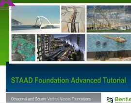 آموزش STAAD Foundation بخش STAAD Foundation Adv 10 Vertical Vessel Foundation آموزش STAAD Foundation بخش STAAD Foundation Adv 10 Vertical Vessel Foundation